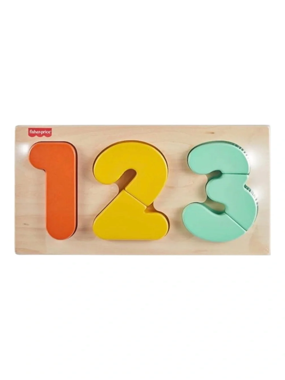 FISHER PRICE Wood Montessori Numbers Puzzle